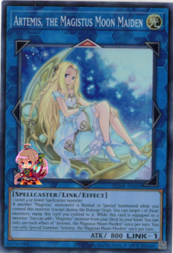 Artemis, the Magistus Moon Maiden [RC04-AE050-SR] – Cardingedge