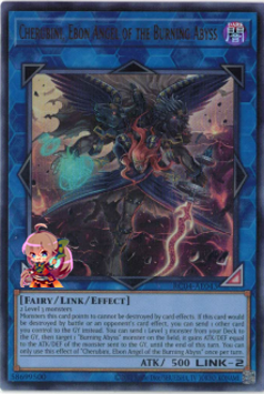 Cherubini, Ebon Angel of the Burning Abyss [RC04-AE043-UR] – Cardingedge