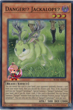 危険!?ジャッカロープ? 【RC04-AE014-SR】