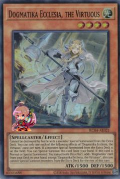 yugioh dogmatika ecclesia the virtuous deck Dogmatika Ecclesia, the Virtuous [RC04-AE021-SR] – Cardingedge