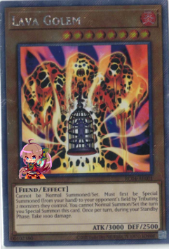 yugioh lava golem deck Yu-Gi-Oh! TCG Lava Golem Structure Deck: Marik SDMA-EN014 1st Edition Ultra Rare