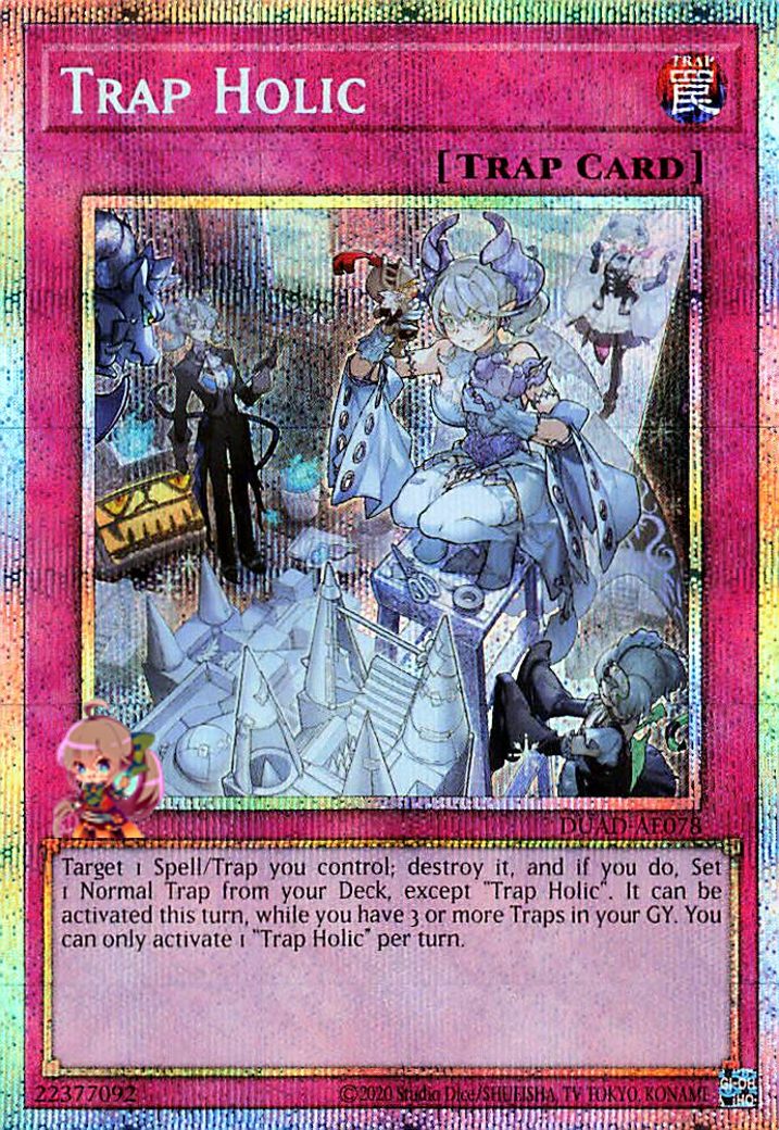 遊戯王 トラップホリック プリズマ プリシク 泰亜版 DUAD-AE078 トラップホリック [DUAD-AE078-PSCR] – Cardingedge
