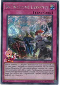 Big Welcome Labrynth [CR02-AE125-SCR] – Cardingedge