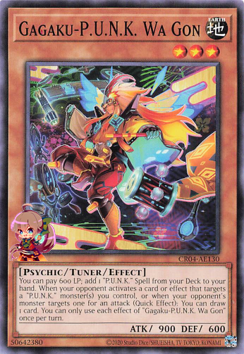 Gagaku-P.U.N.K. Wa Gon [CR04-AE130-C] – Cardingedge