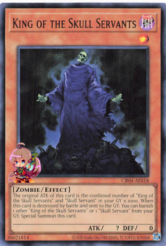 King of the Skull Servants [CR04-AES18-UR] – Cardingedge