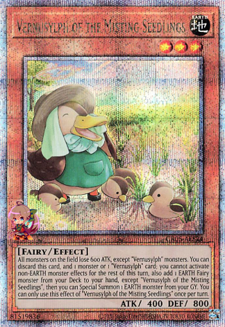 Vernusylph of the Misting Seedlings [CR05-AES24-QCSCR] – Cardingedge