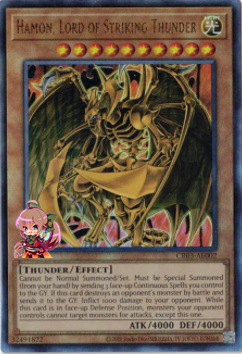 Hamon, Lord of Striking Thunder [CR03-AE002-UTR]