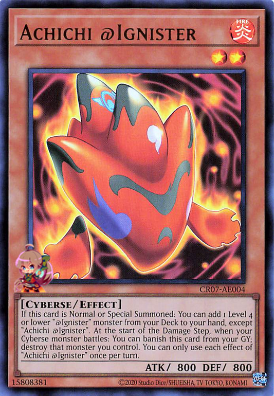 アチチ@イグニスター【CR07-AE004-UR】