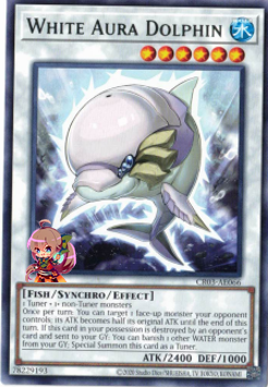 dolphin yugioh card White Aura Dolphin [CR03-AE066-R] – Cardingedge