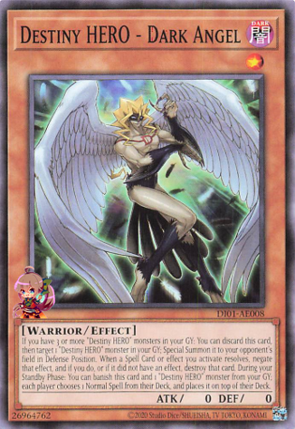 dark angel yugioh card Destiny HERO