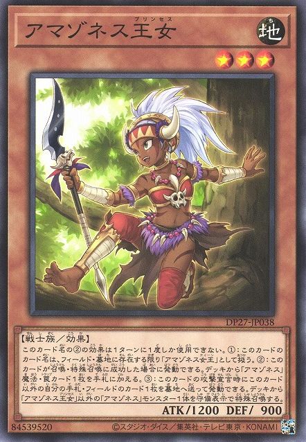 Amazoness Princess [DP27-JP038-C] – Cardingedge