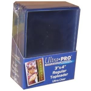 Ultra Pro 3" x 4" Toploader (Pack of 25 pieces) [1-Toploader]