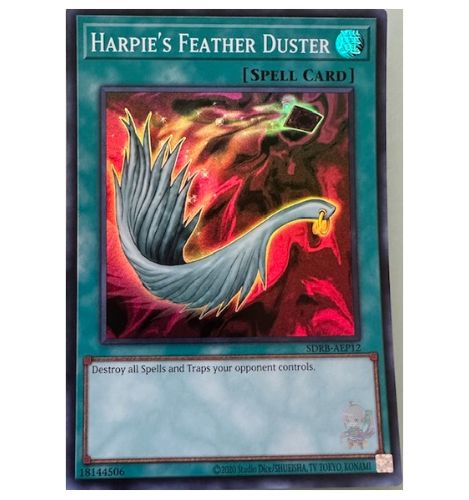 Harpie's Feather Duster [SDRB-AEP12-SR]