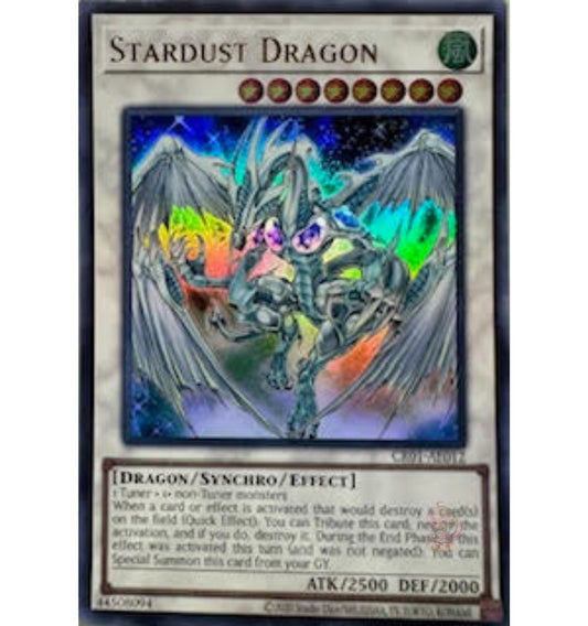 スターダストドラゴン【CR01-AE012-UR】