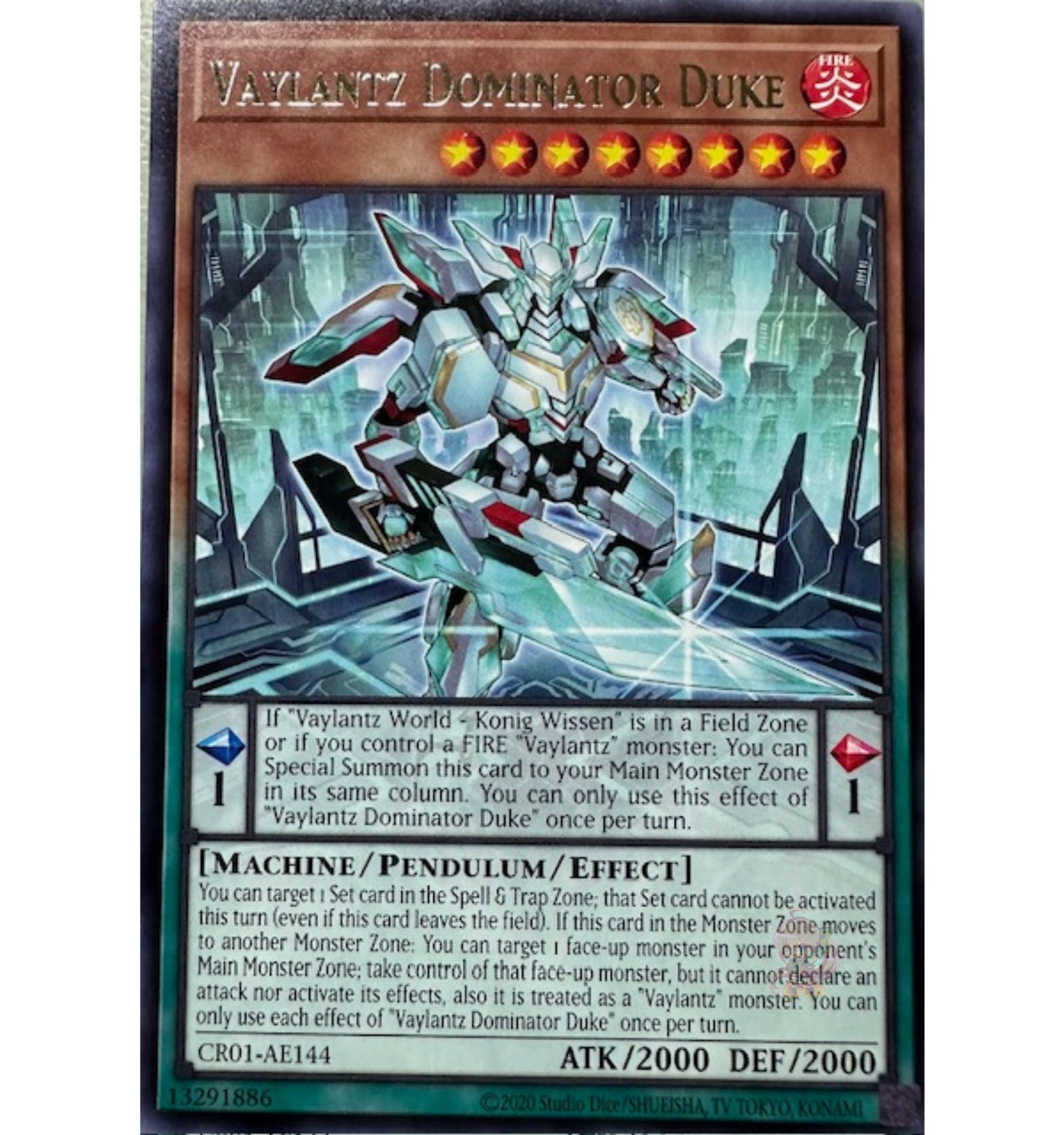 Vaylantz Dominator Duke [CR01-AE144-R] – Cardingedge