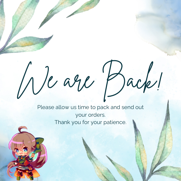 WE ARE BACK!