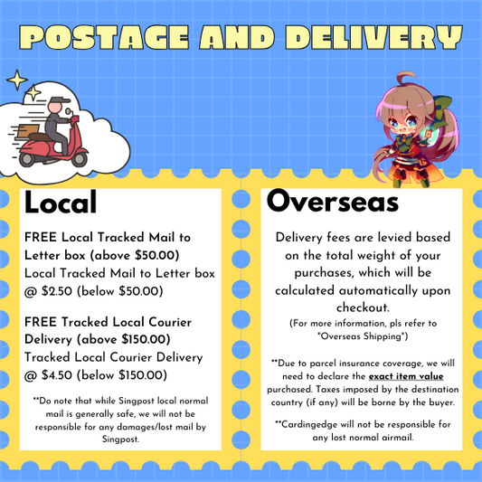 Postage and Delivery