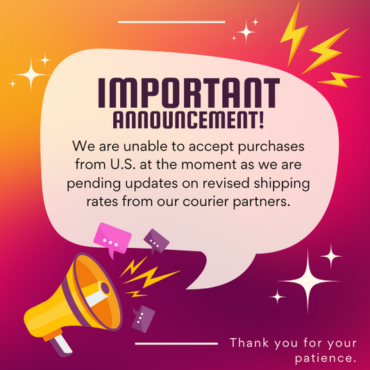 FOR U.S. Customers: Revision of Shipping Rates to U.S.