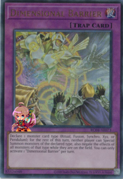 Dimensional Barrier [RC04-AE073-UTR]
