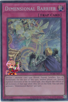 Dimensional Barrier [RC04-AE073-CR]