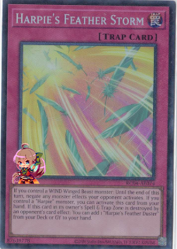 Harpie's Feather Storm [RC04-AE074-CR]