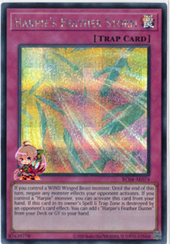 Harpie's Feather Storm [RC04-AE074-SCR]