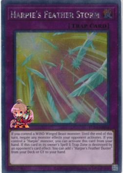 Harpie's Feather Storm [RC04-AE074-EXSCR]