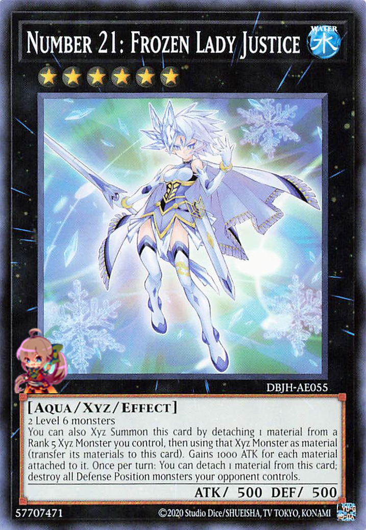 Number 21: Frozen Lady Justice [DBJH-AE055-C]