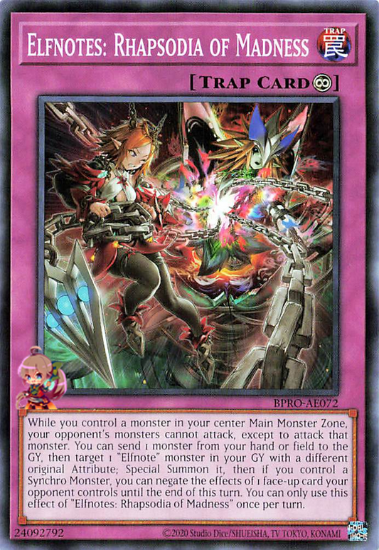 Elfnotes: Rhapsodia of Madness [BPRO-AE072-C]