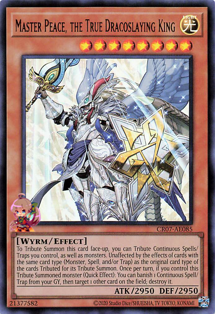 Master Peace, the True Dracoslaying King [CR07-AE085-UR]
