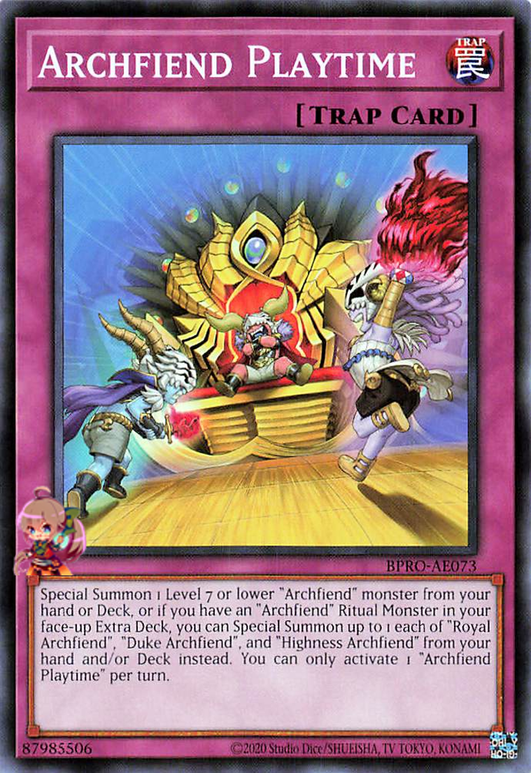 Archfiend Playtime [BPRO-AE073-C]