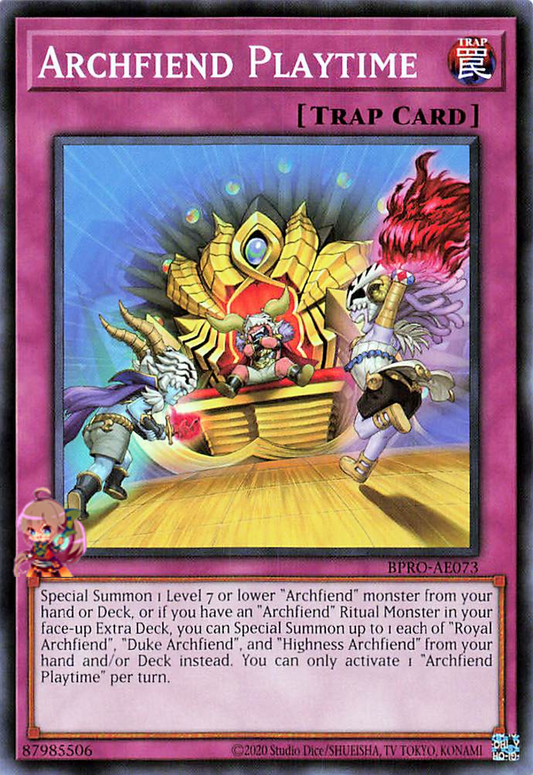 Archfiend Playtime [BPRO-AE073-C]