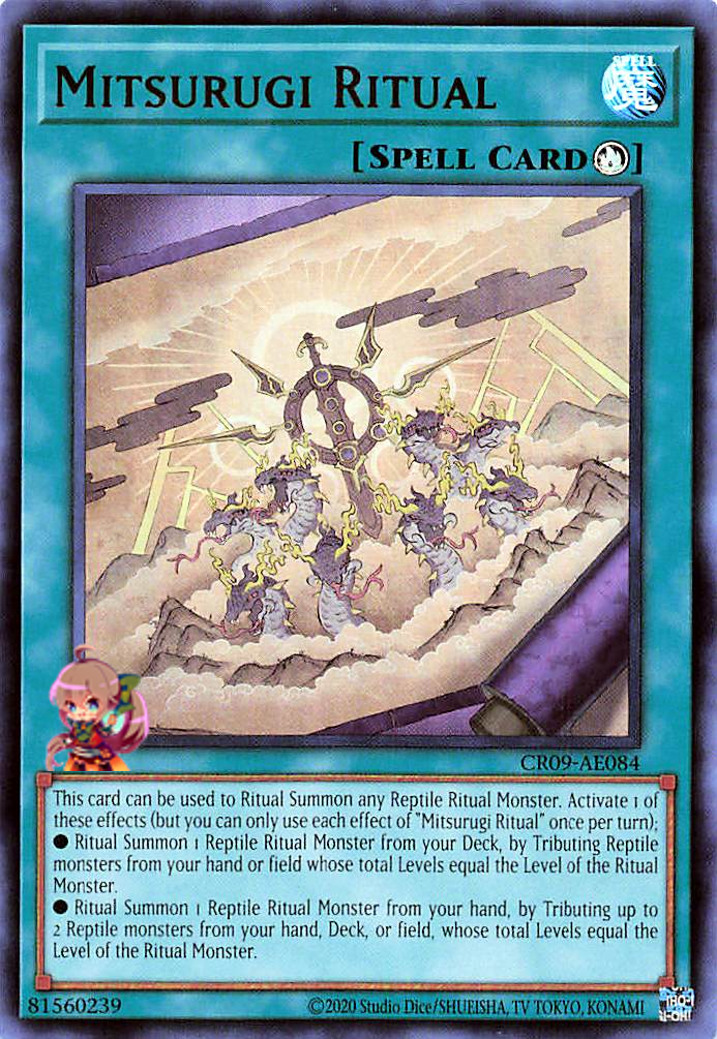 Mitsurugi Ritual [CR09-AE084-UR] – Cardingedge