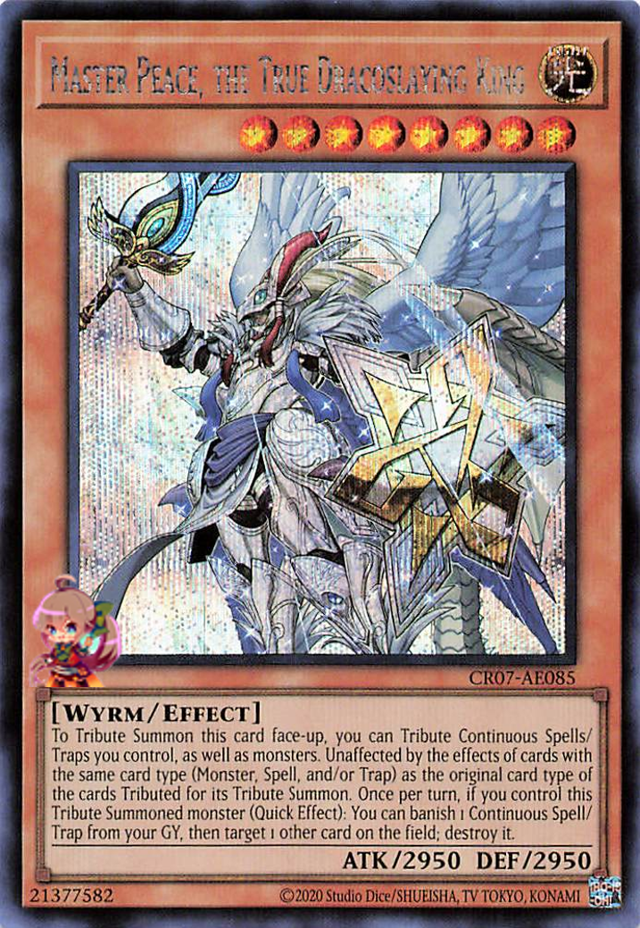 Master Peace, the True Dracoslaying King [CR07-AE085-SCR]