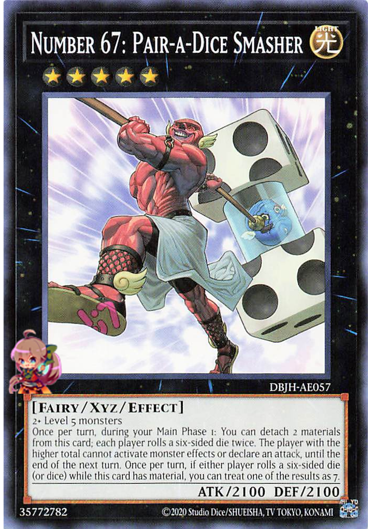 Number 67: Pair-a-Dice Smasher [DBJH-AE057-C]