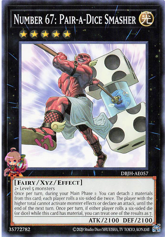 Number 67: Pair-a-Dice Smasher [DBJH-AE057-C]