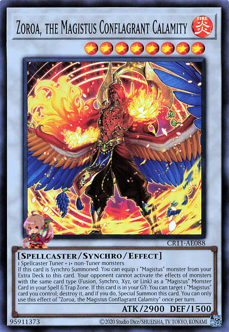 Zoroa, the Magistus Conflagrant Calamity [CR11-AE088-SR]
