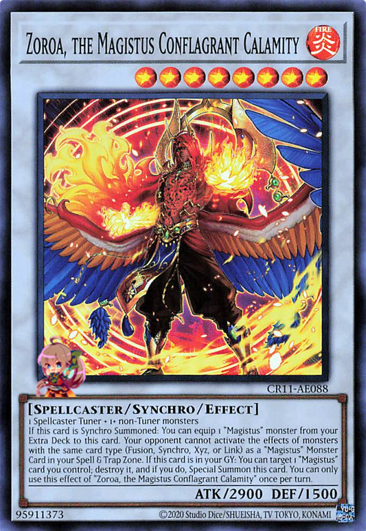 Zoroa, the Magistus Conflagrant Calamity [CR11-AE088-SR]