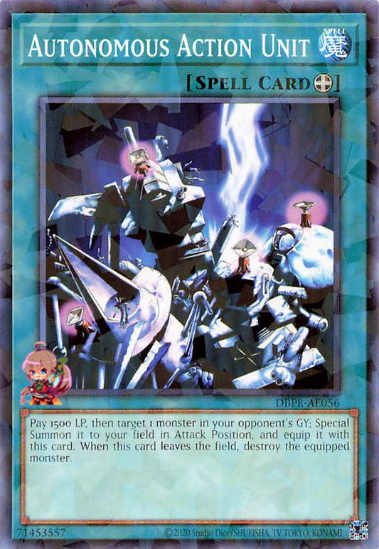 Autonomous Action Unit [DBPR-AE056-NPR]