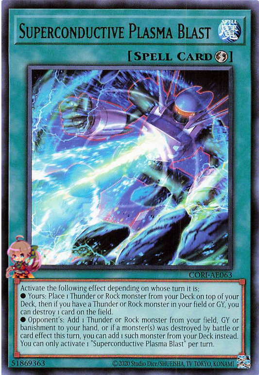 Superconductive Plasma Blast [CORI-AE063-R]