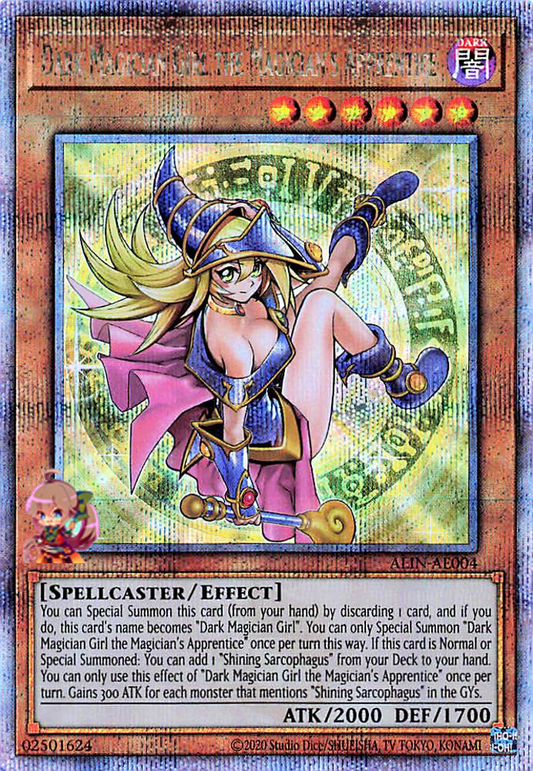 Dark Magician Girl the Magician's Apprentice [ALIN-AE004-QCSCR]