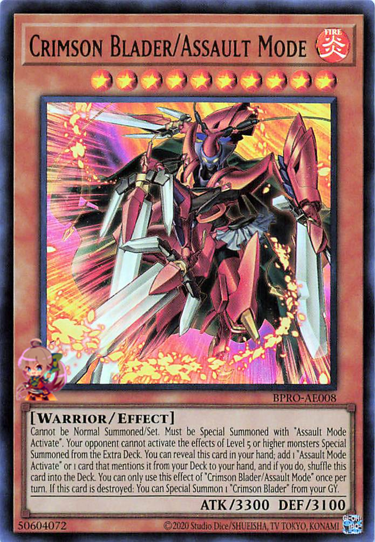 Crimson Blader/Assault Mode [BPRO-AE008-UR]