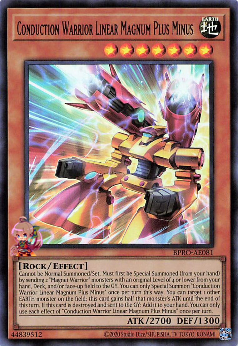 Conduction Warrior Linear Magnum Plus Minus [BPRO-AE081-UR]