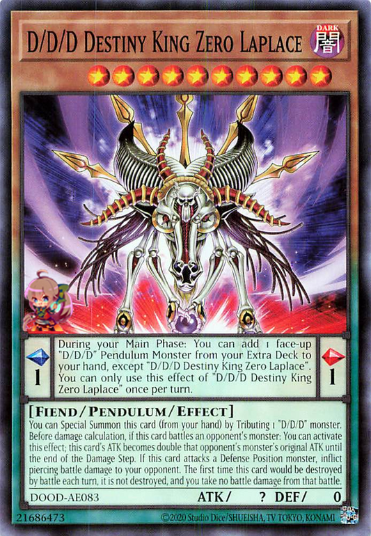 D/D/D Destiny King Zero Laplace [DOOD-AE083-C]