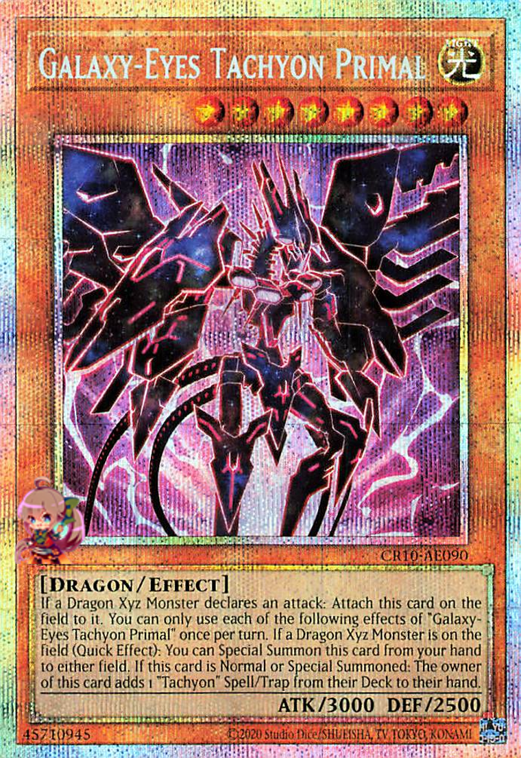 Galaxy-Eyes Tachyon Primal [CR10-AE090-PSCR]