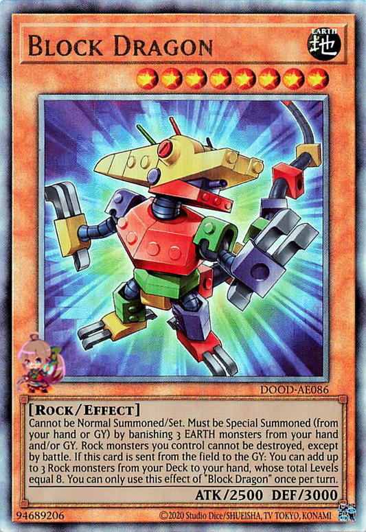 Block Dragon [DOOD-AE086-UTR]