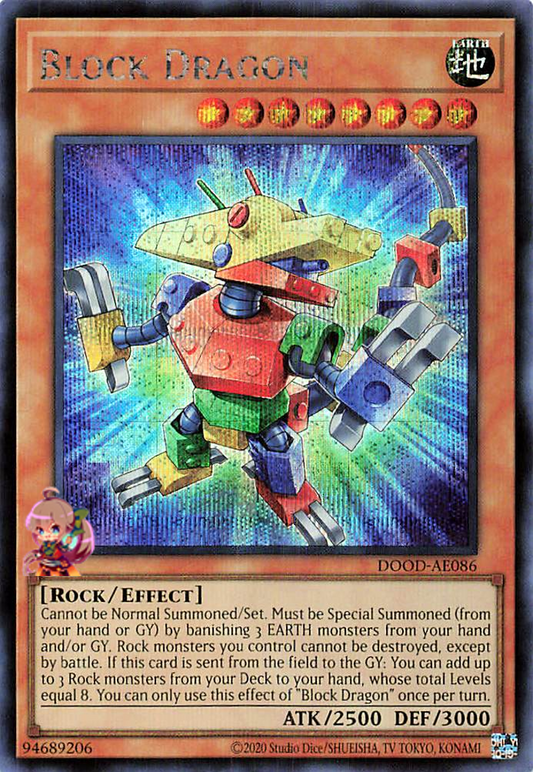 Block Dragon [DOOD-AE086-SCR]
