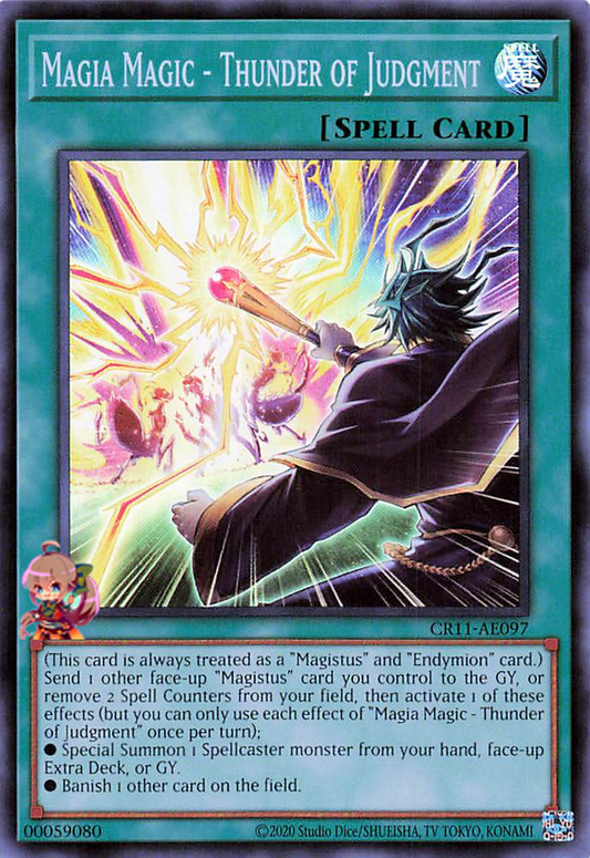 Magia Magic - Thunder of Judgment [CR11-AE097-SR]