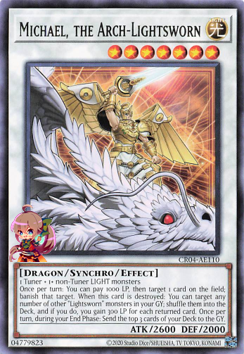 Michael, the Arch-Lightsworn [CR04-AE110-R] – Cardingedge