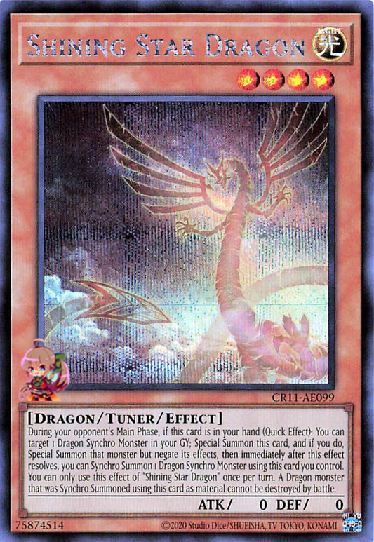 Shining Star Dragon [CR11-AE099-SCR]